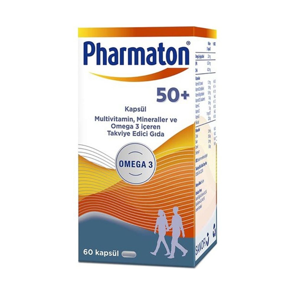 Pharmaton 50+ Plus 60 Kapsül