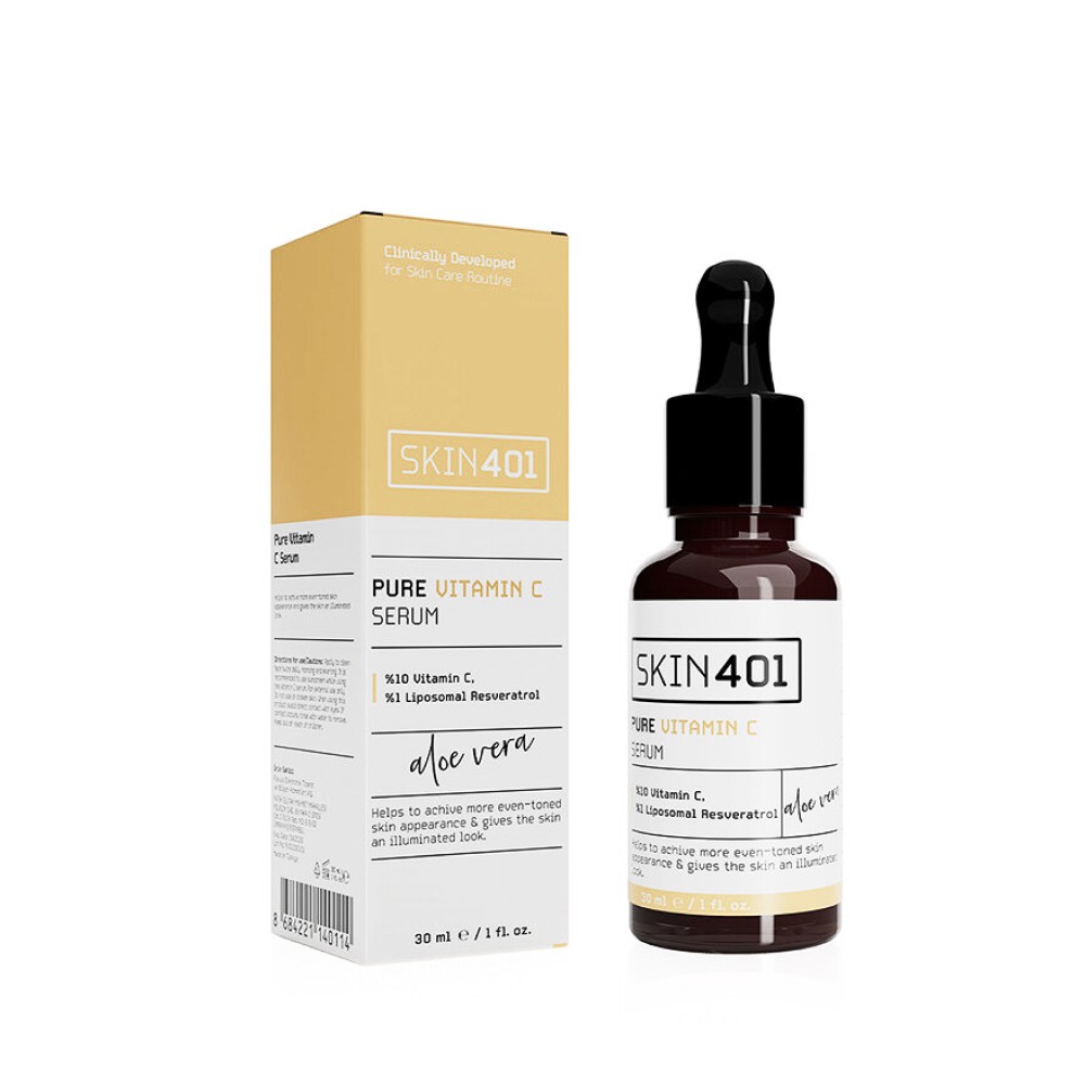 Skin401 %10 Vitamin C  Aydınlatıcı Renk Tonu Eşitleyici Serum 30 ml