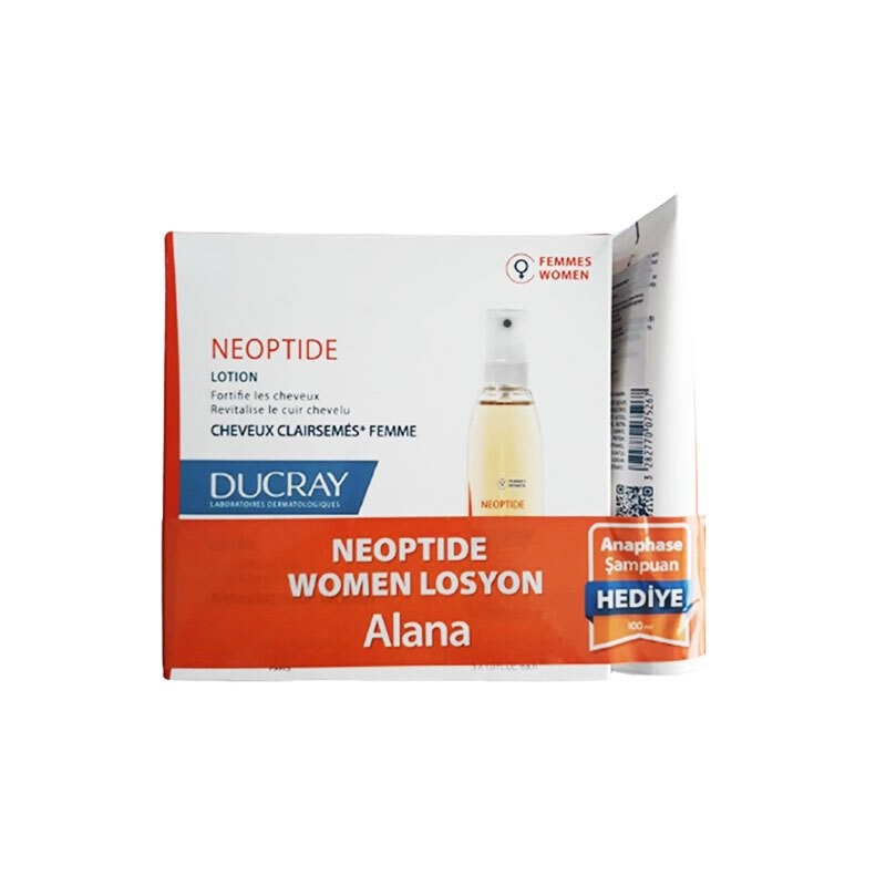 Ducray Neoptide Losyon 3 x 30 ml + Anaphase Şampuan 100 ml