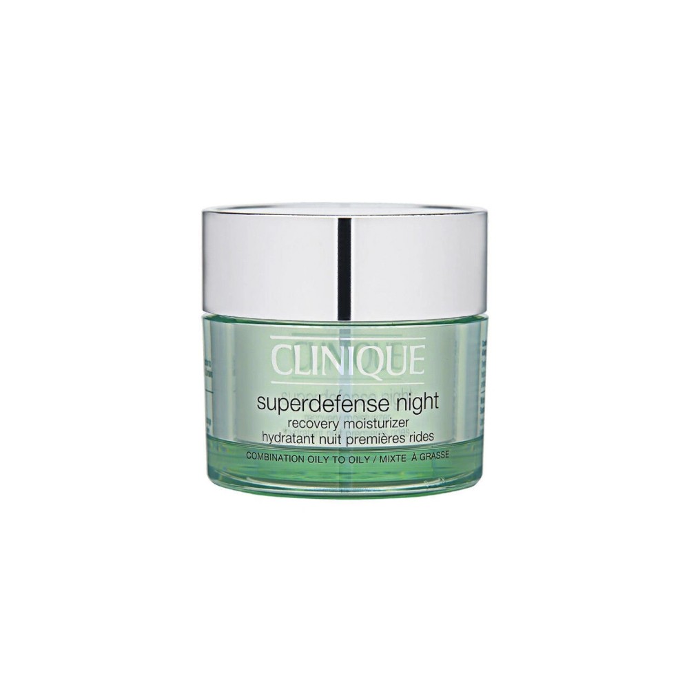 Clinique Superdefense Karma ve Yağlı Ciltler İçin Gece Kremi 50 ml