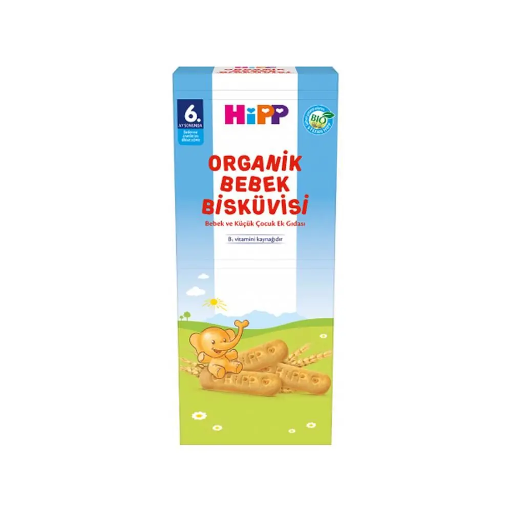 HİPP ORGANİK BEBEK BİSKÜVİSİ 180GR