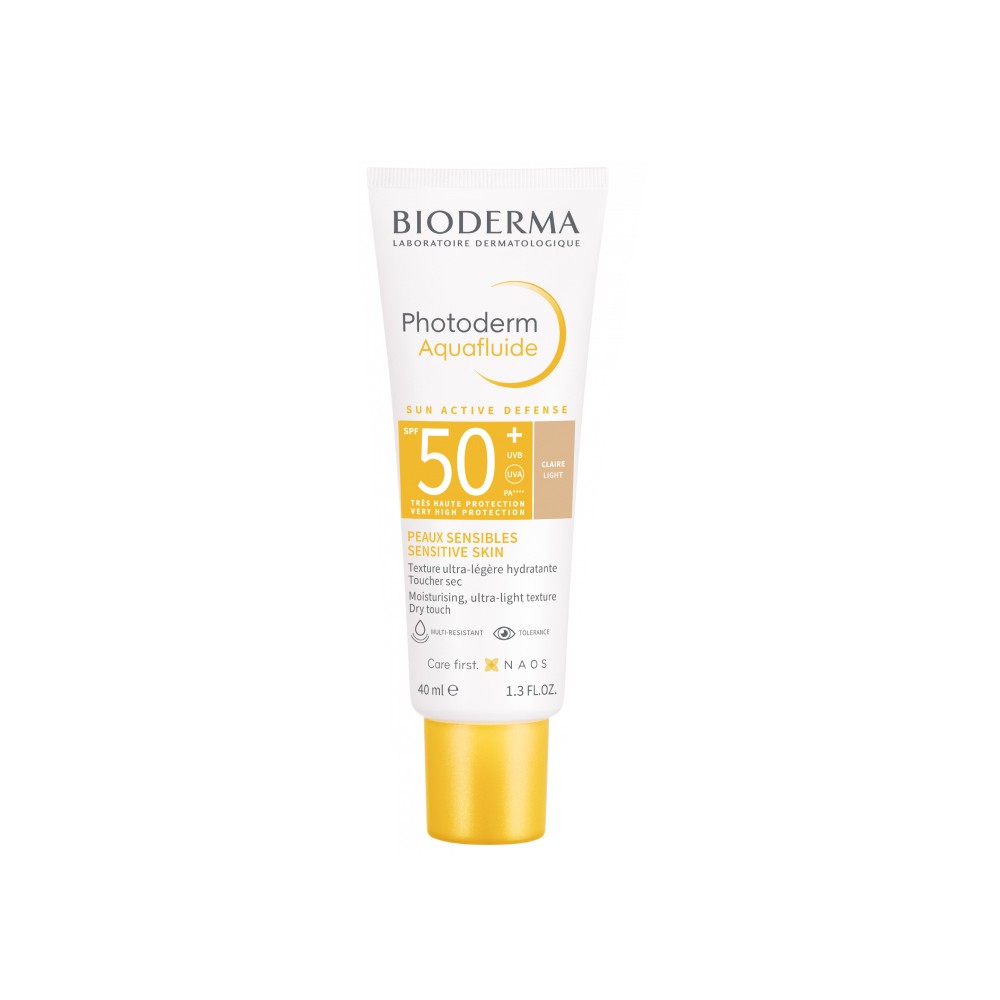 Bioderma Photoderm Max Aquafluid Spf50+ Renkli Güneş Koruma Light 40 ml