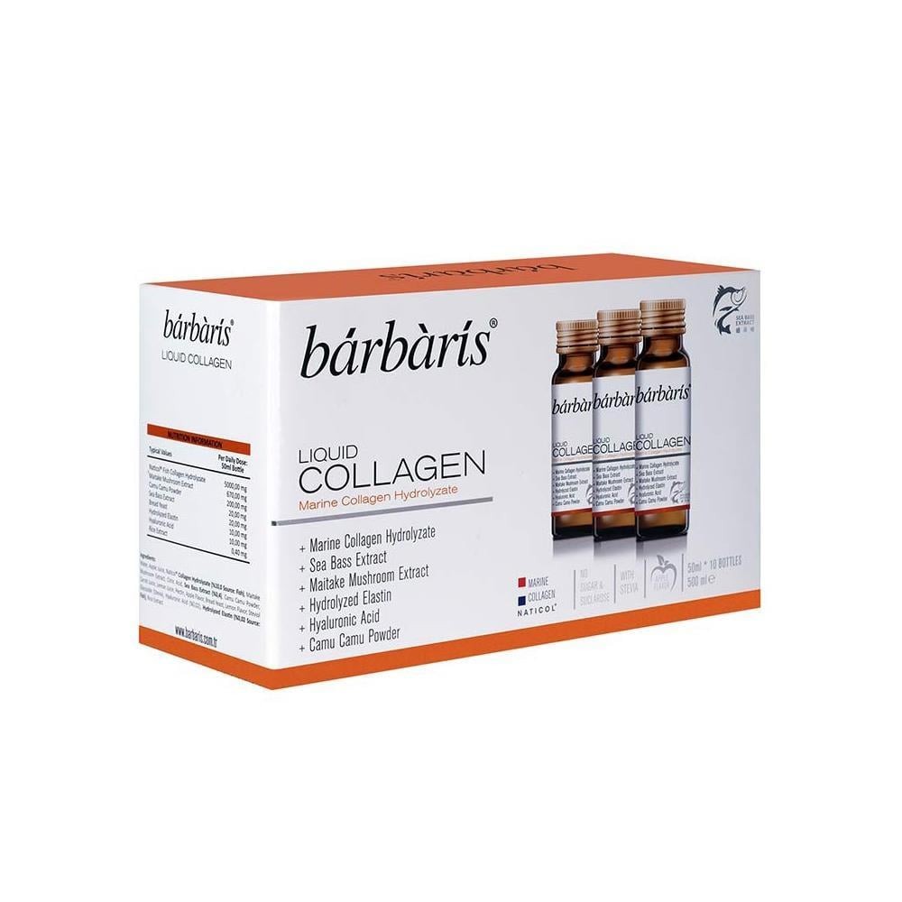 Barbaris Liquid Collagen Sıvı Kolajen 10x50 ml
