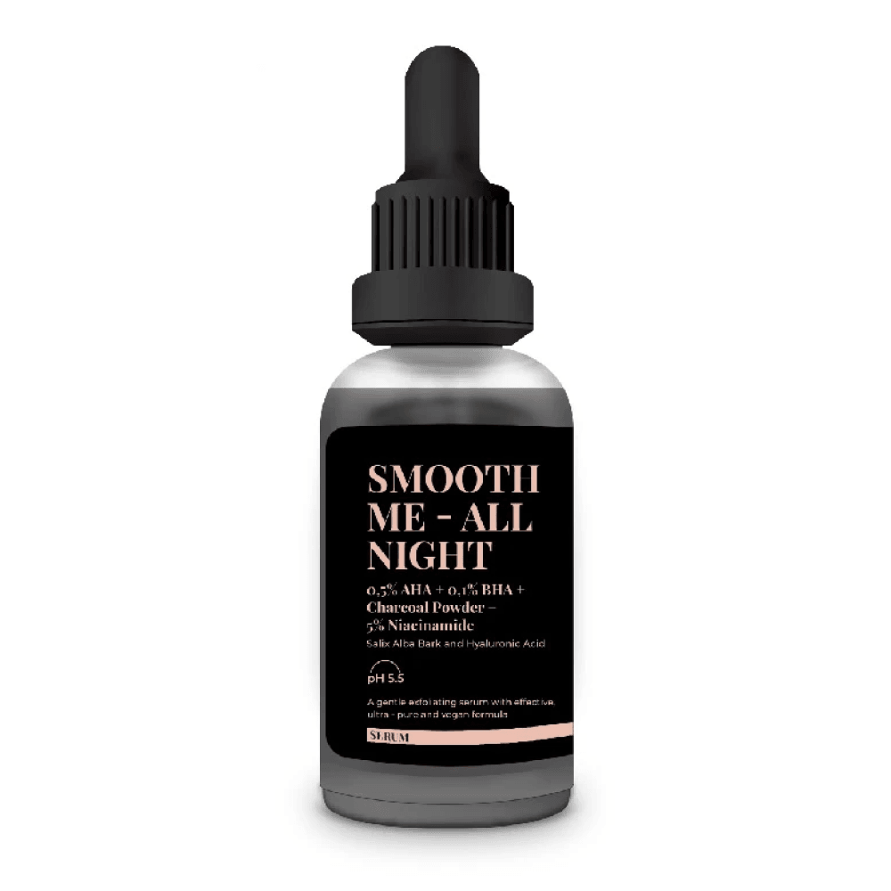 She Vec Smooth Me All Night Aktif Kömür İçerikli Siyah Leke Karşıtı Serum 30 ml