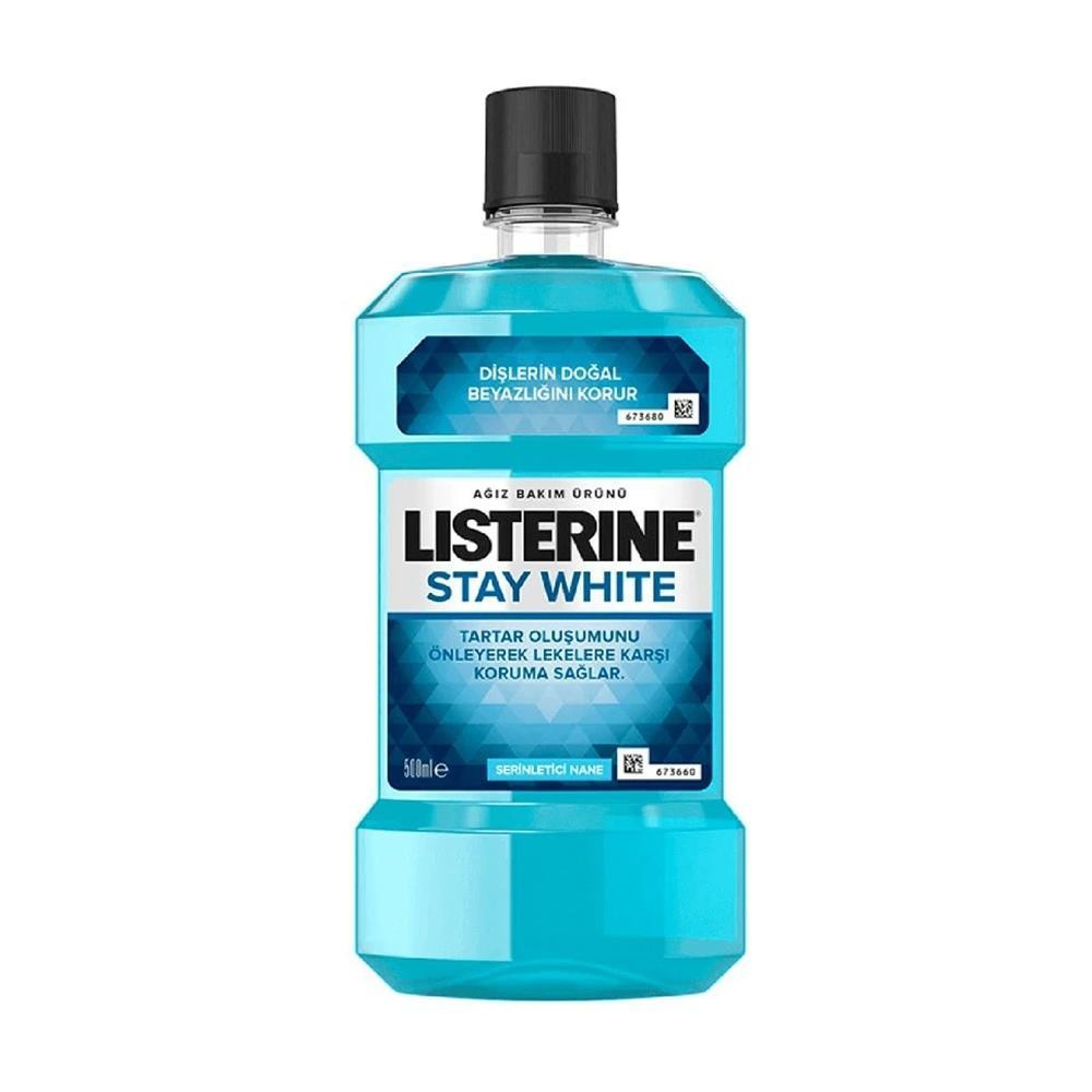Listerine Stay White Serinletici Ağız Bakım Suyu 500 ml