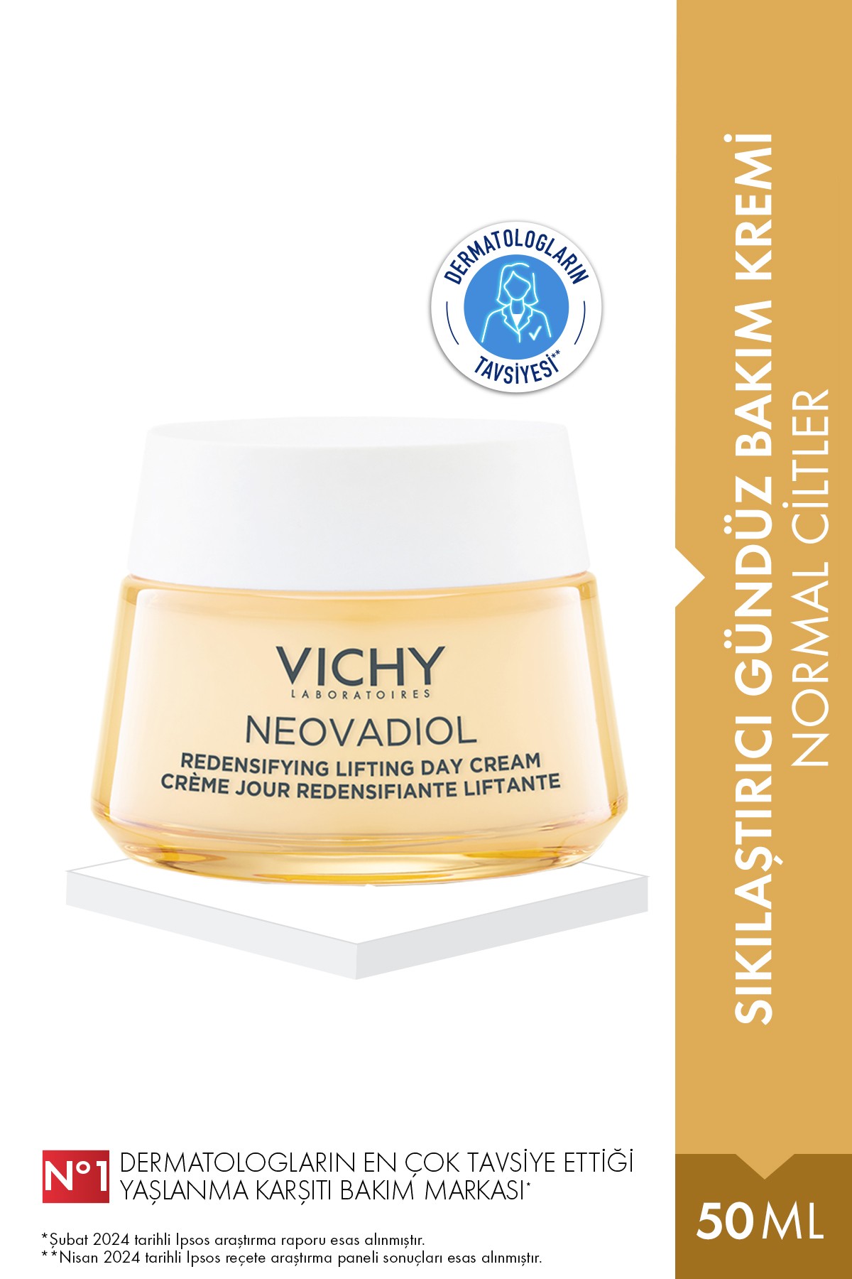 Vichy Neovadiol Menopause Plumping Day Normal ve Karma Ciltler için Gündüz Kremi 50 ml