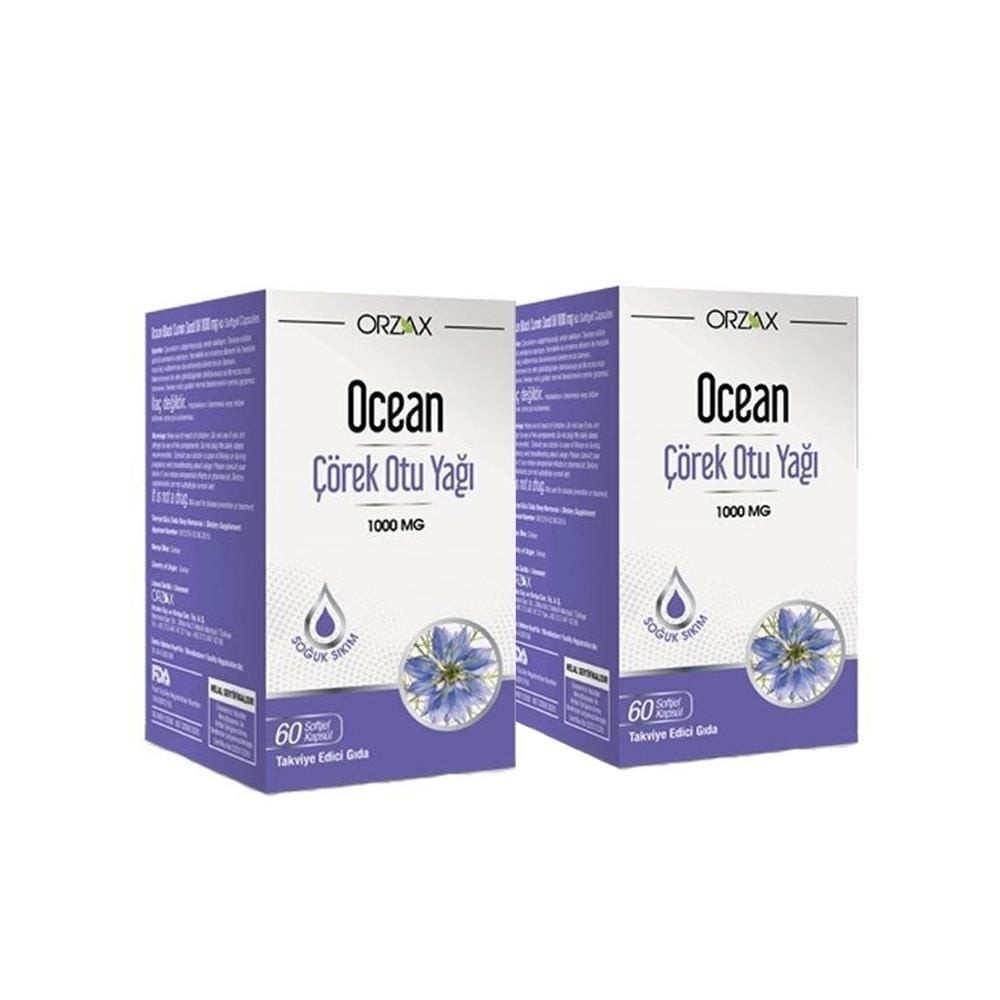 Ocean Çörek Otu Yağı 1000 Mg 60 Kapsül İkincisi He