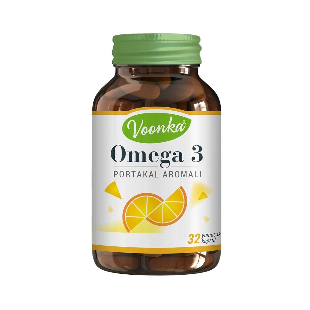 Voonka Omega 3 Balık Yağı 1000 mg 32 Kapsül
