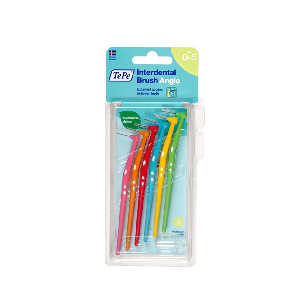 TePe Interdental Brush Angle Mix Pack Diş Arayüz Fırçası 6'lı - Karışık
