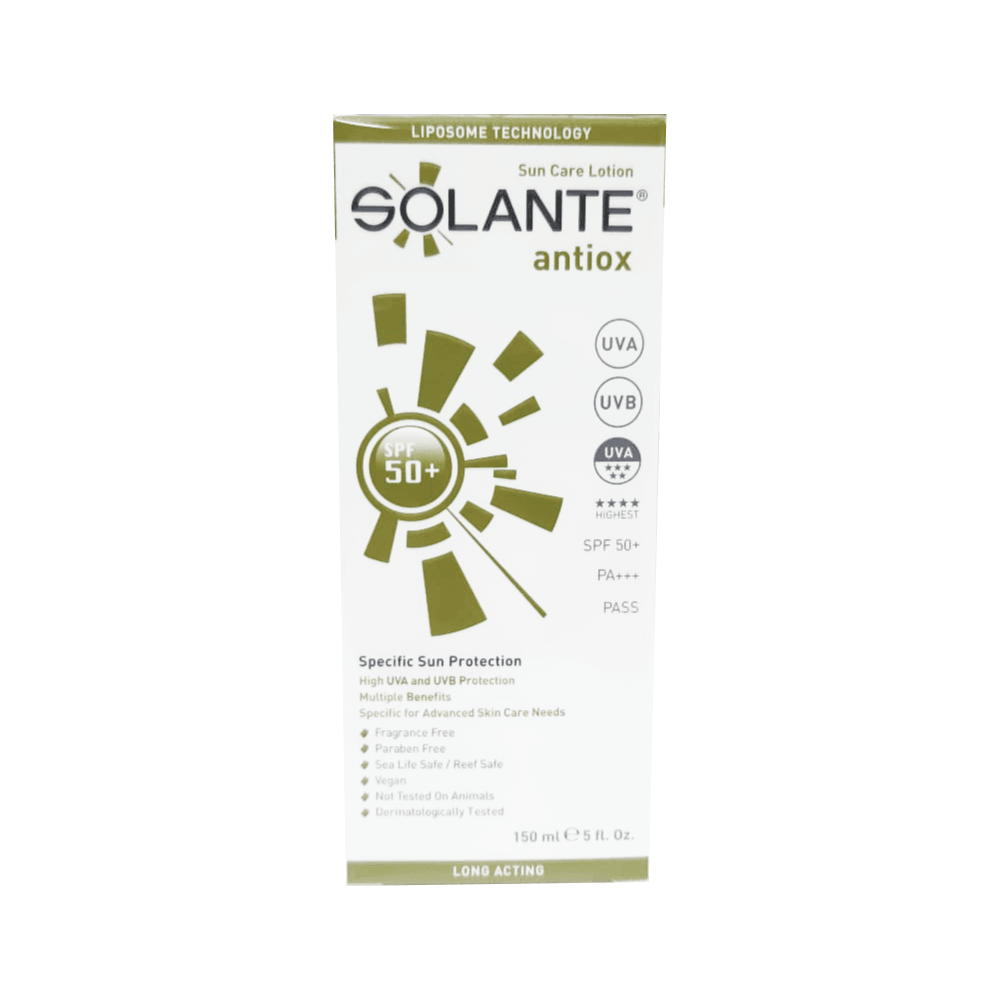 Solante Antiox SPF 50+ Güneş Koruyucu Losyon 150  ml