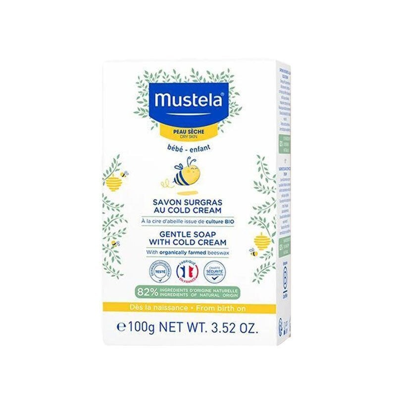 Mustela Gentle Soap With Cold Cream Nutri- Protective Bebe Sabun 100 gr