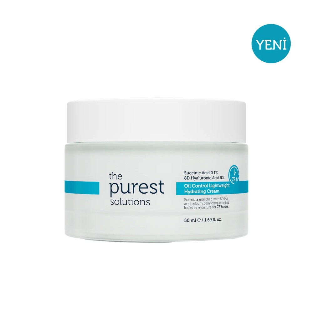 The Purest Solutions 72 Saat Etkili Sebum Dengeleyici Günlük Nemlendirici Krem 50 ml