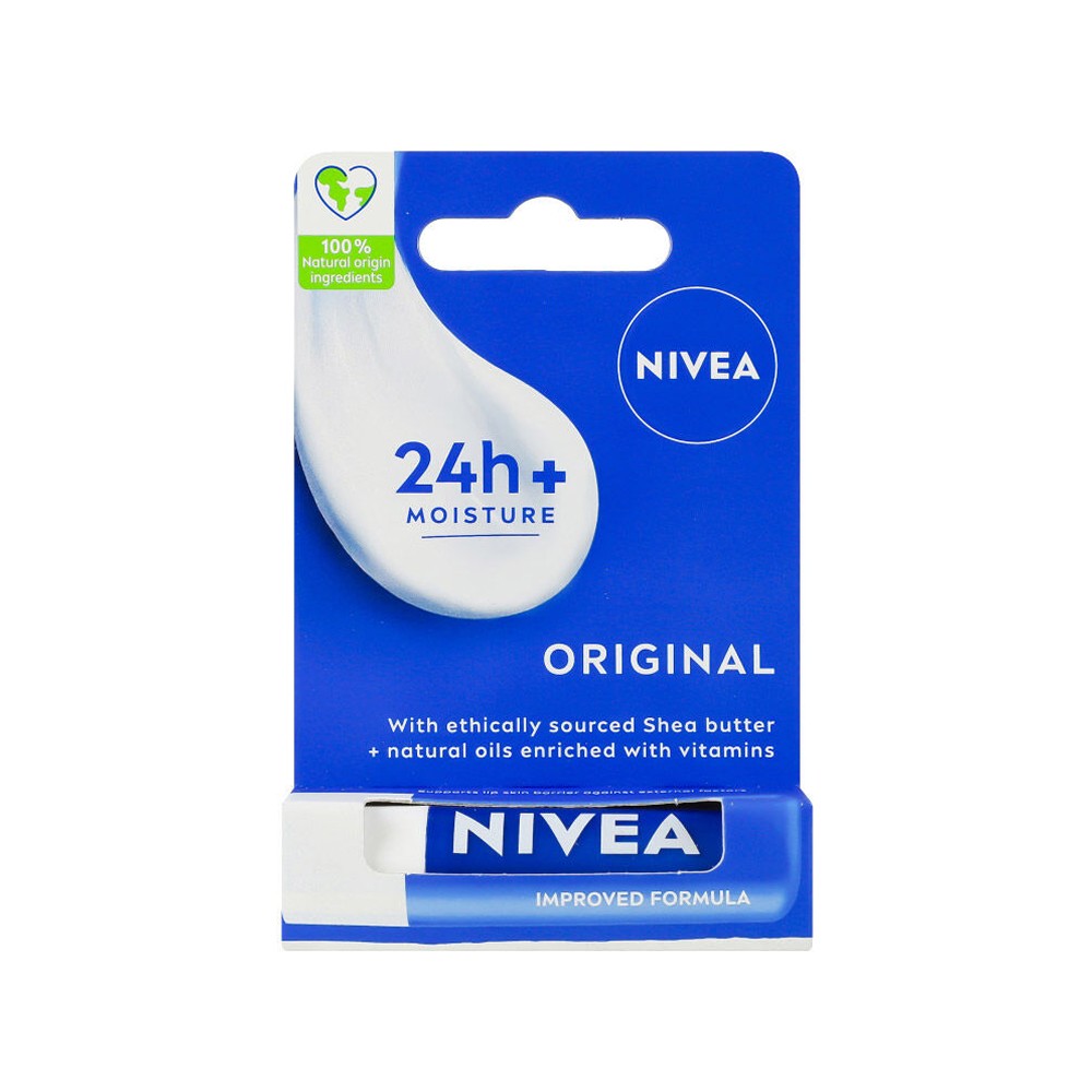 Nivea Essential Care Renksiz Dudak Koruyucu Krem 4.8 g
