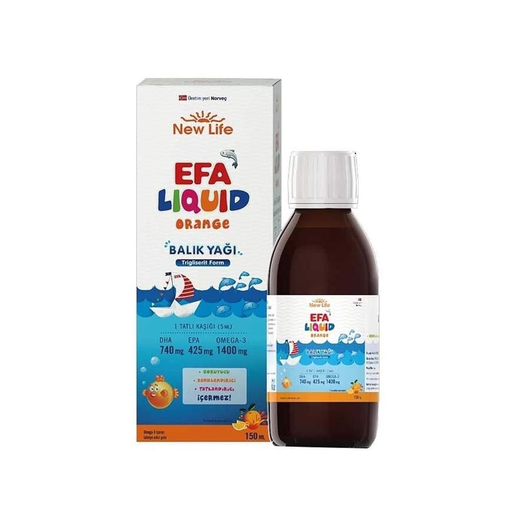 New Life Efa Liquid Orange 150 ml