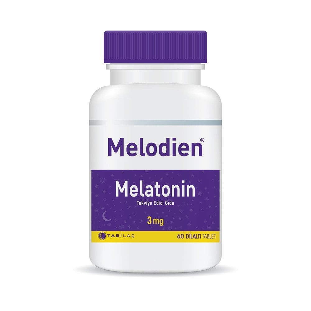 Tab İlaç Melodien Melatonin 3 mg 60 Dilaltı Tablet