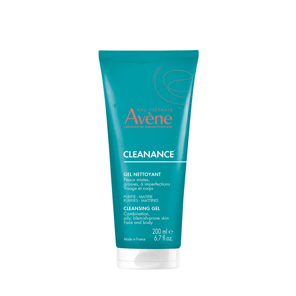 Avène Avene Cleanance Yağlı ve Akneye Eğilimli Ciltler için Matlaştırıcı Yüz Temizleme Jeli