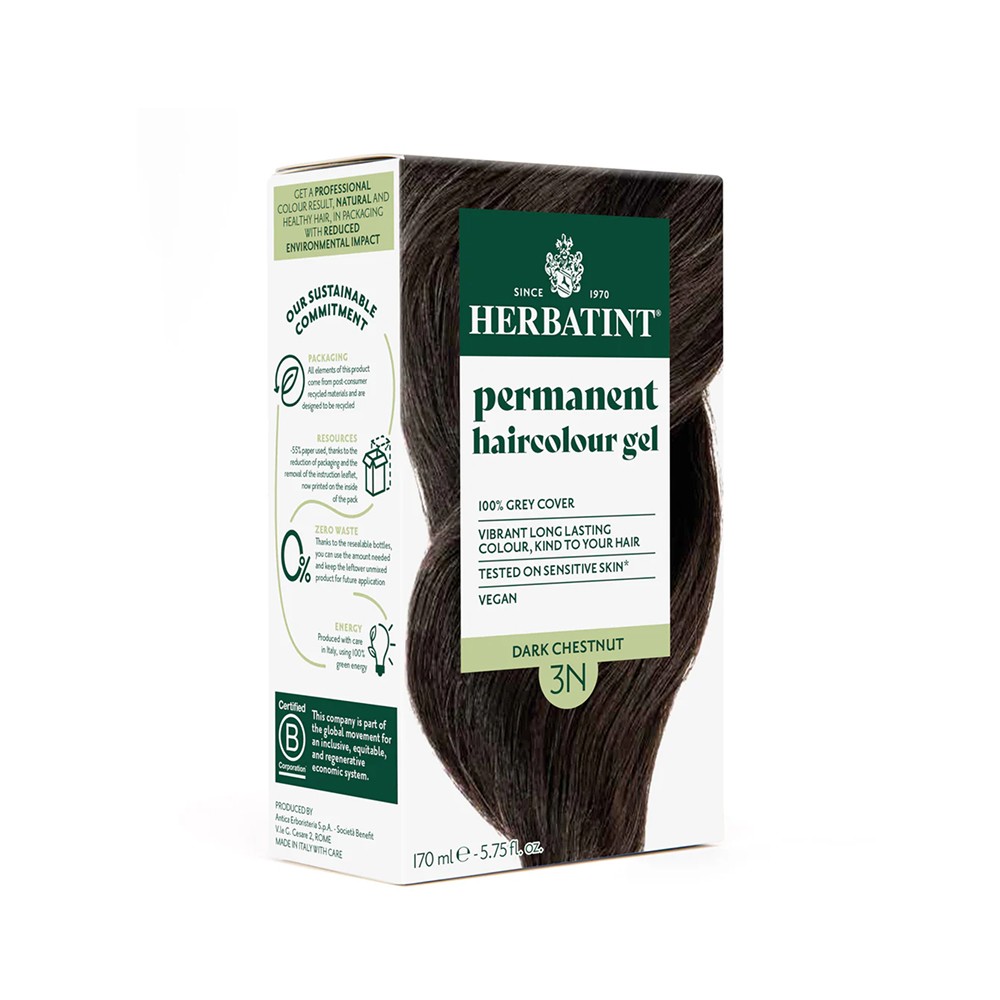 Herbatint Dark Chestnut 3N Koyu Kestane Saç Boyası 170 ml