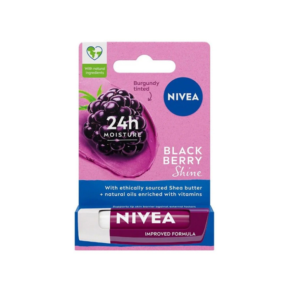 Nivea Blackberry Böğürtlen Aromalı Dudak Bakım Kremi 4.8 g