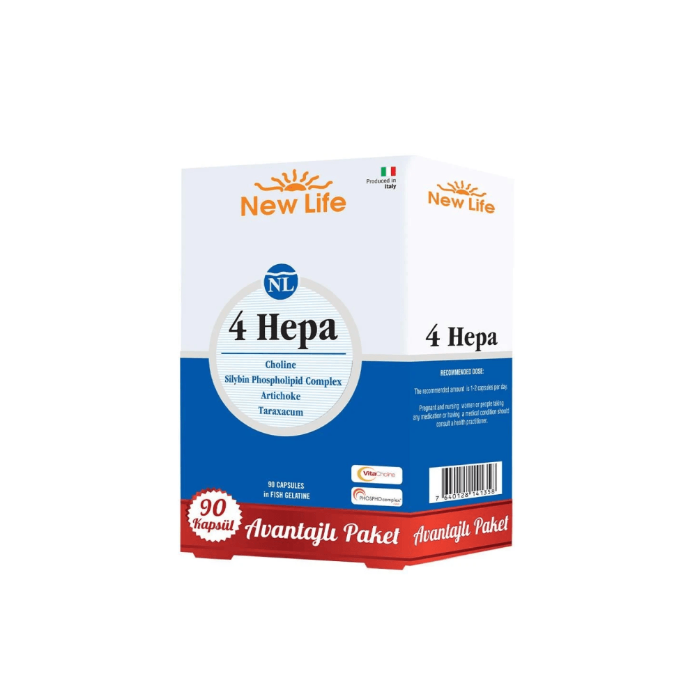 New Life 4 Hepa Avantajlı Paket 90 Kapsül