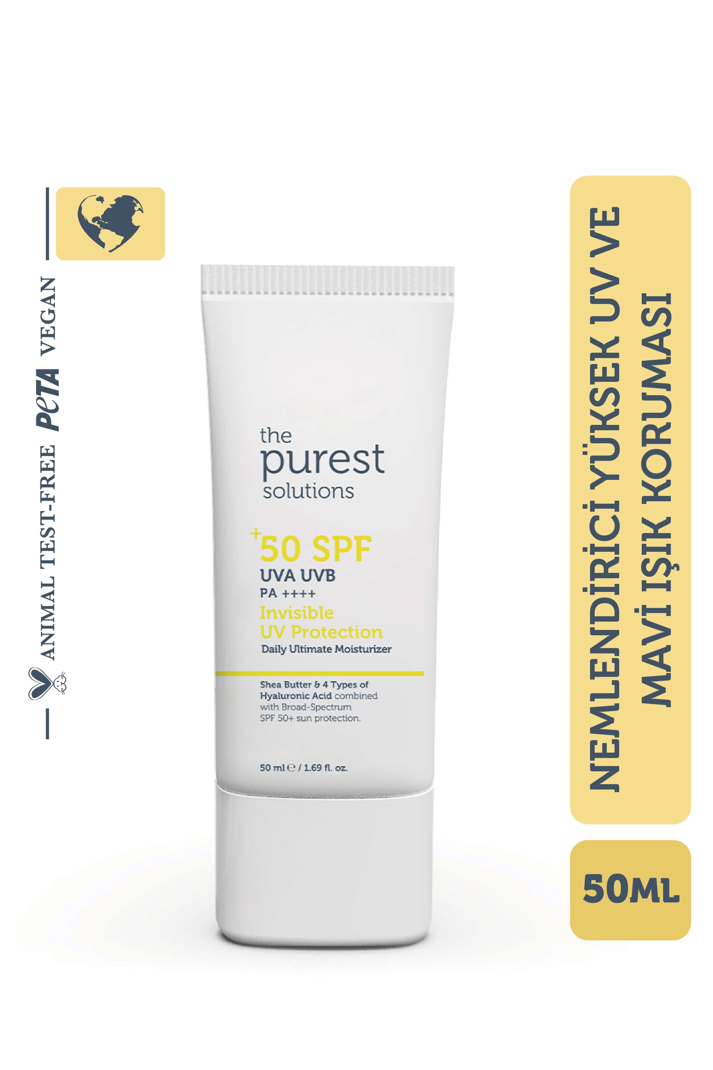 The Purest Solutions Invisible UV Protection 50+ SPF Güneş Koruyucu 50 ml