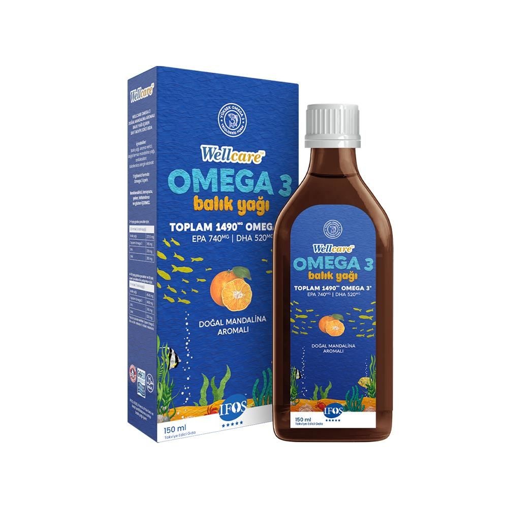 Wellcare Omega 3 Mandalina Şurup