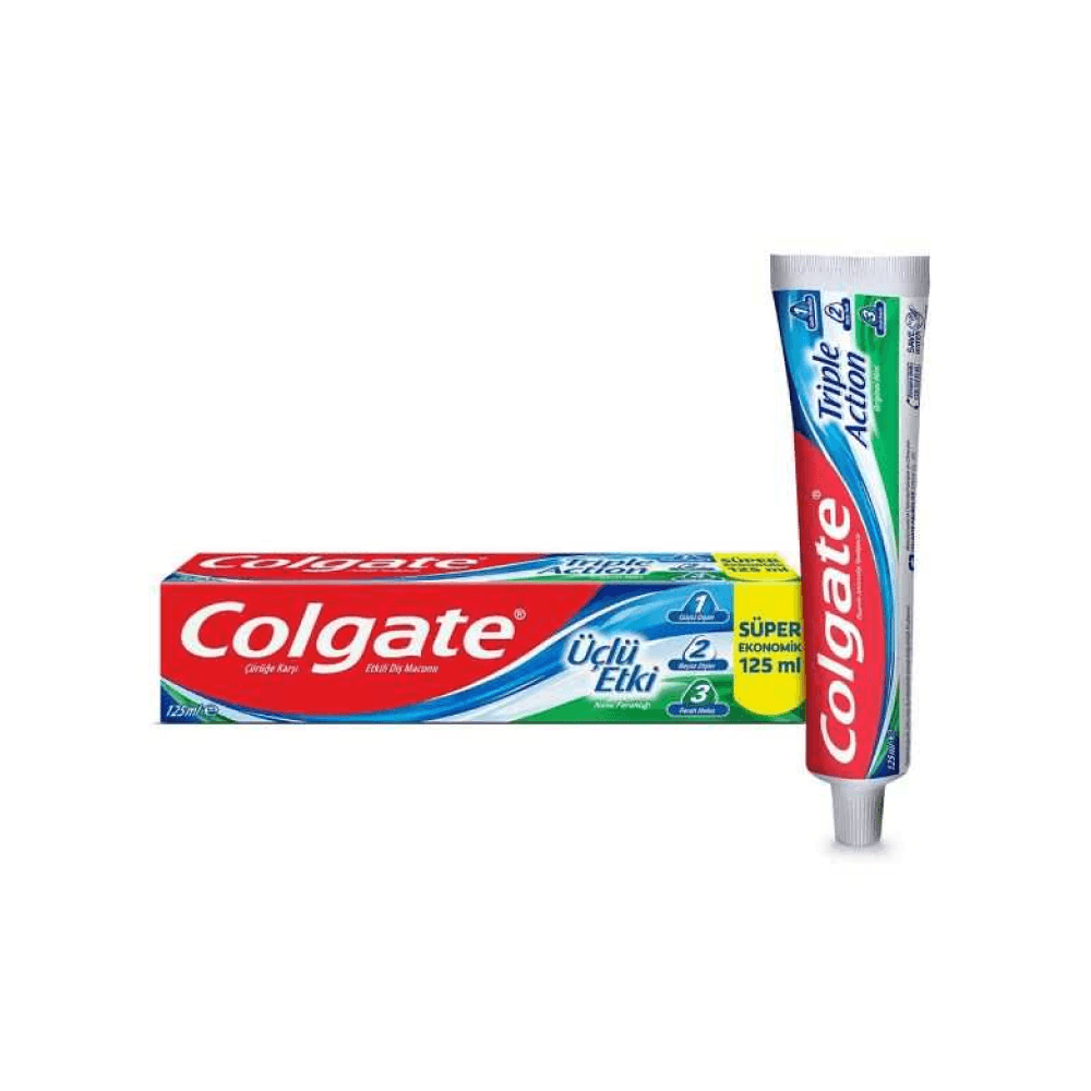 Colgate Triple Action Üçlü Etki Diş Macunu 125 ml