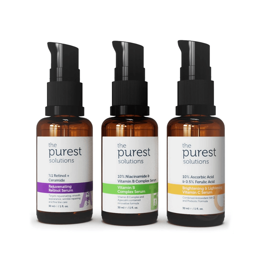 The Purest Solutions Tazelemeye Yardımcı Vitamin Bakım Seti