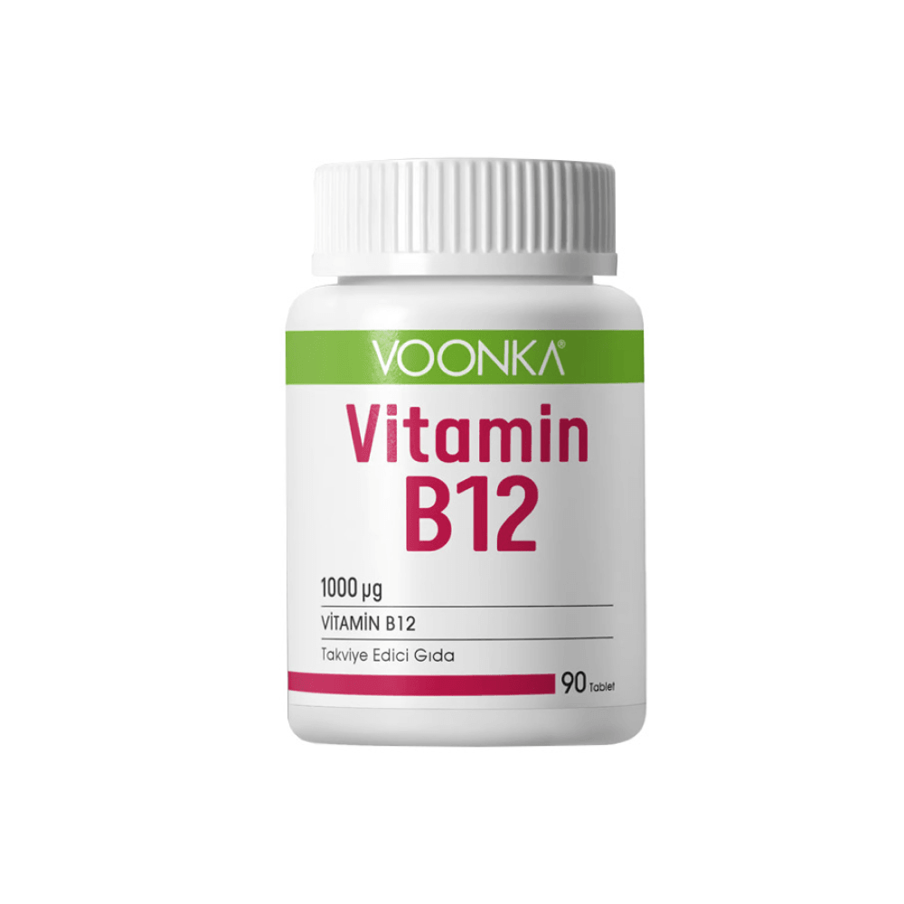 Voonka Vitamin B12 İçeren 90 Tablet