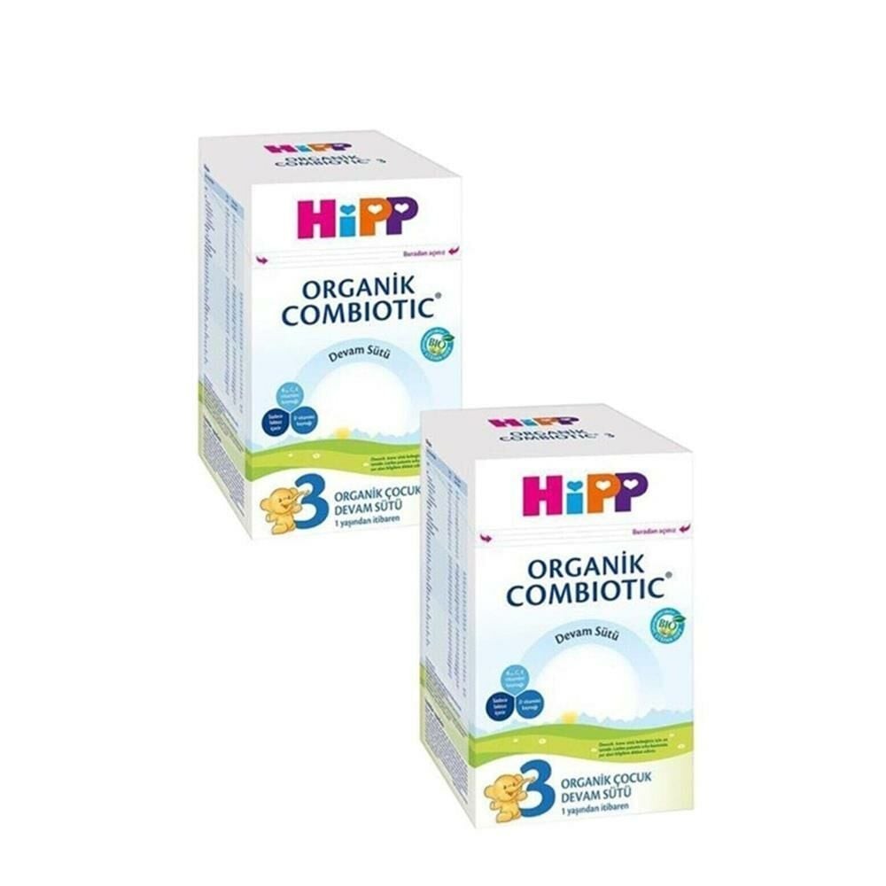 Hipp 3 Organik Combiotic Bebek Sütü 800 gr x 2 Adet