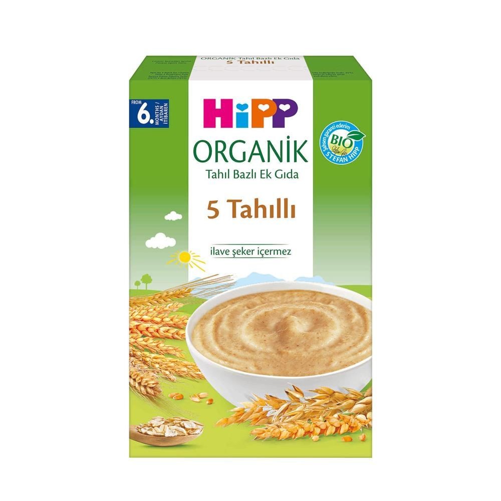 Hipp Organik 5 Tahıllı Ek Gıda 200 gr