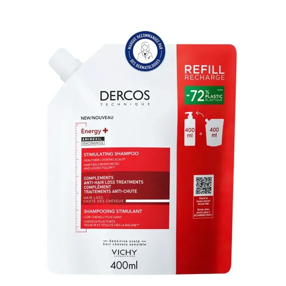 Vichy Dercos Energisant Refill Dökülme Karşıtı Şampuan 400 ml