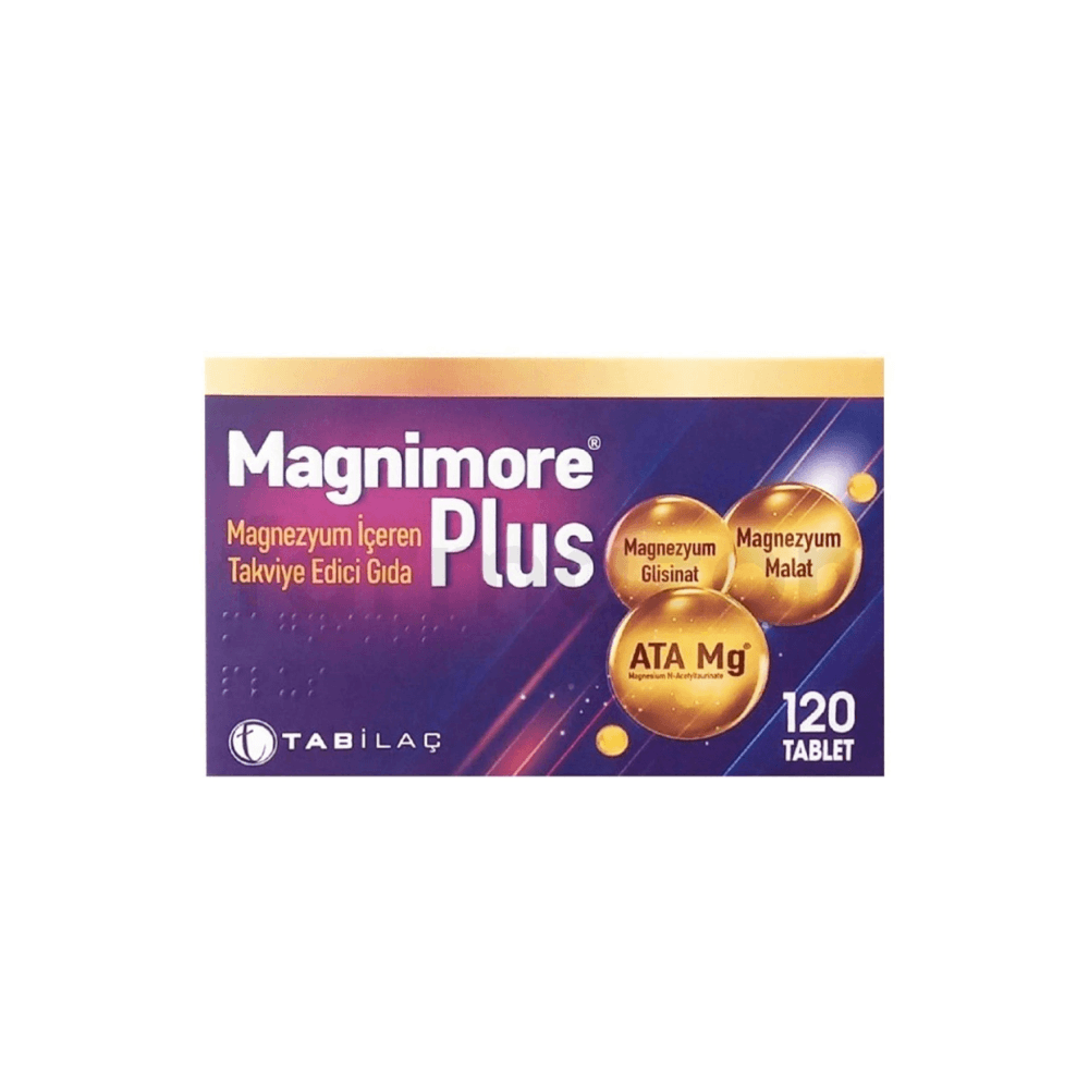 Magnimore Plus Magnezyum 120 Tablet