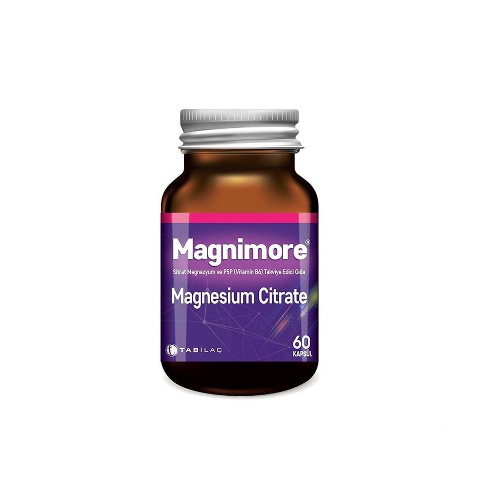 Magnimore Magnezyum Sitrat 60 Kapsül