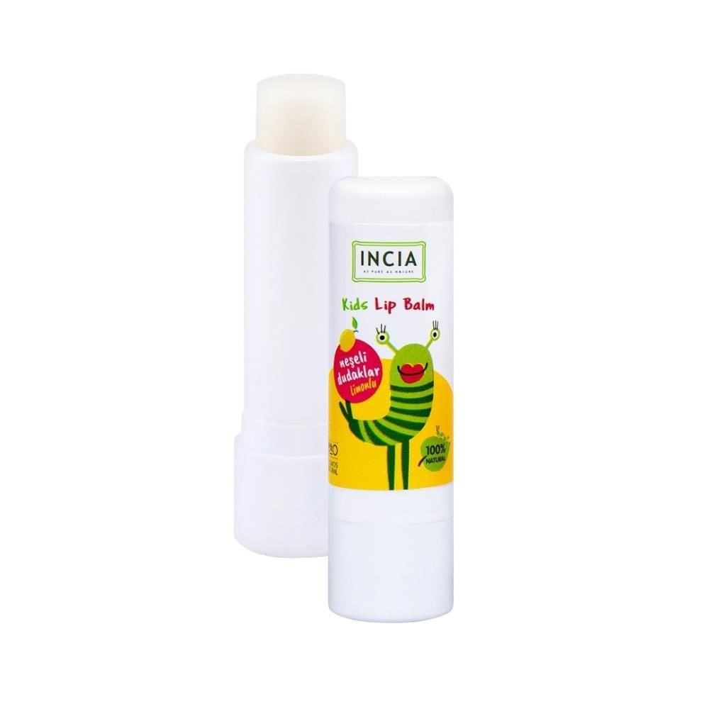 INCIA Kids Lip Balm Dudak Besleyici Limon 6 gr