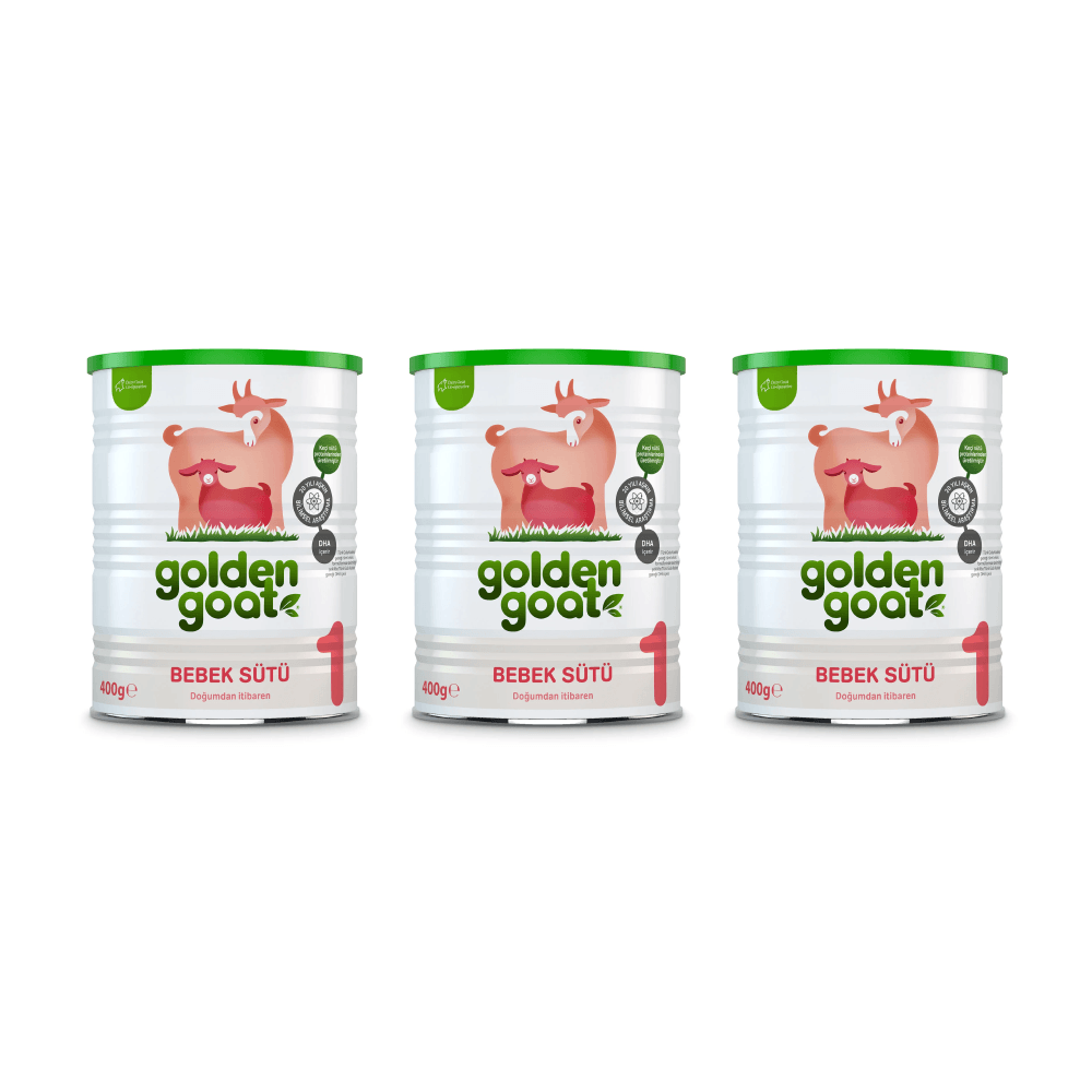 Golden Goat Keçi Bebek Sütü 1 Numara 400 g x 3 adet