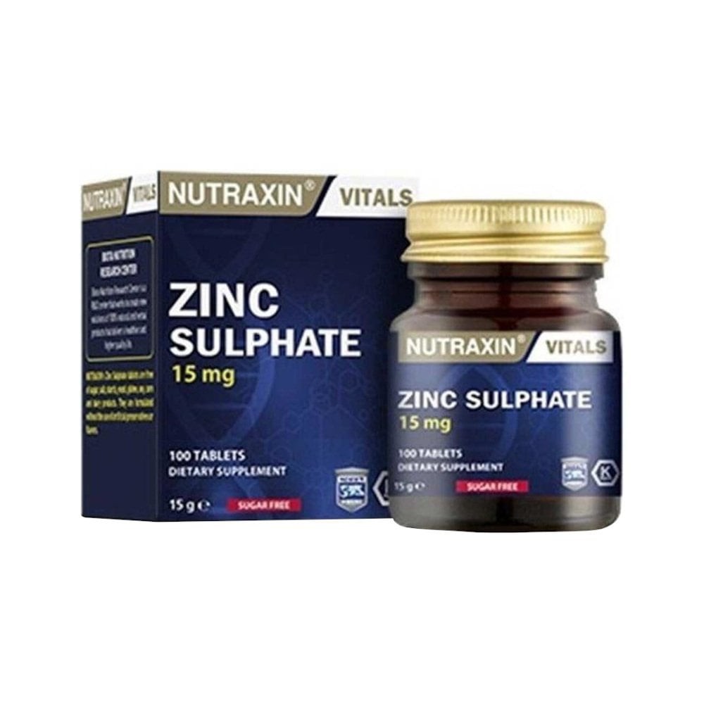 Nutraxin Zinc Sulphate 100 Tablet