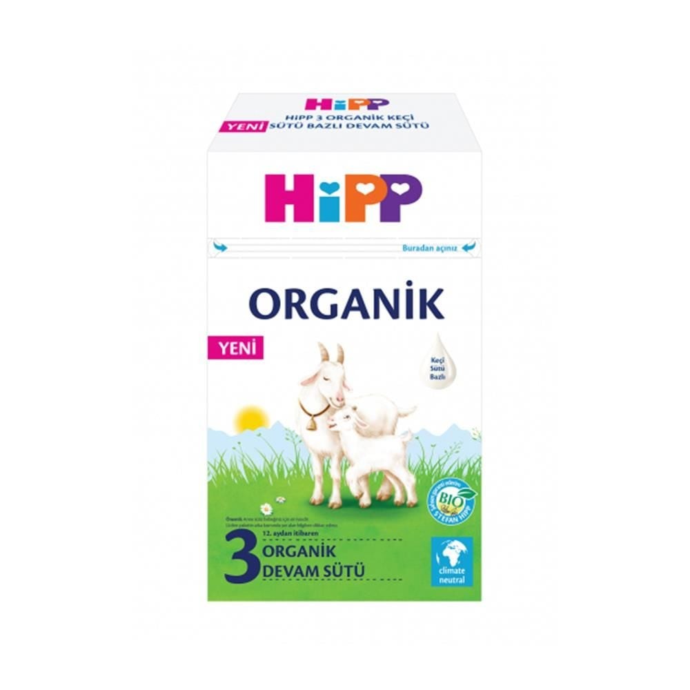 Hipp 3 Organik Keçi Sütü Bazlı Devam Sütü 400 gr