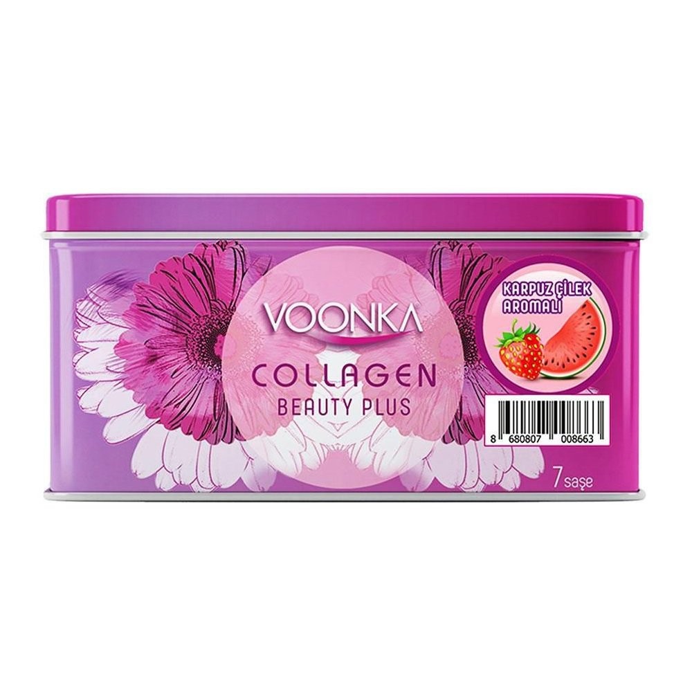 Voonka Collagen Beauty Plus Karpuz Çilek Aromalı Kolajen 7 Saşe