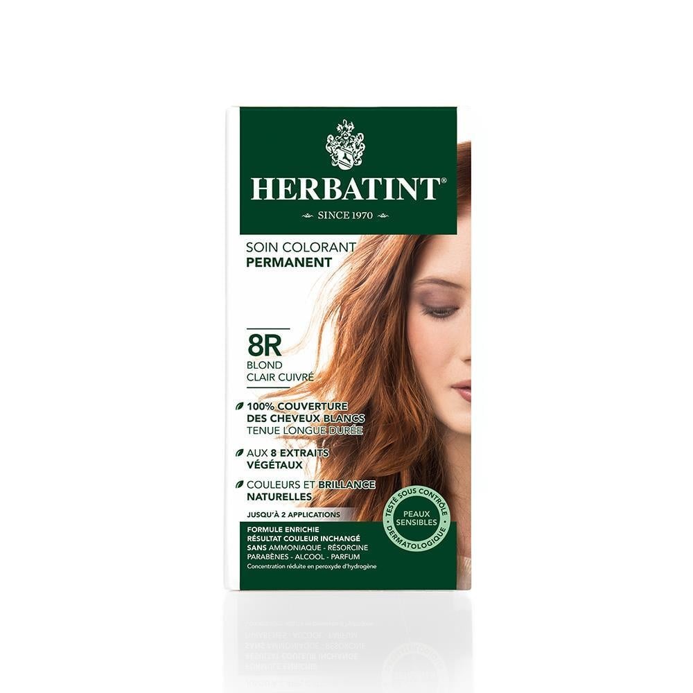 Herbatint Light Copper Blonde 8R Açık Bakır Sarı Saç Boyası 150 ml