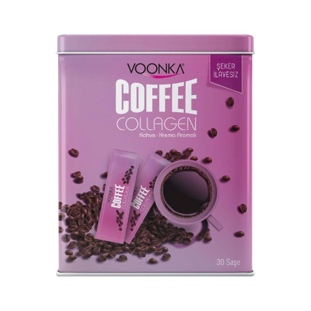 Voonka Coffee Kahve Krema Aromalı Kolajen 30 Saşe