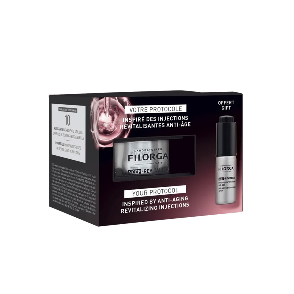 Filorga Ncef Revitalize Cream 50 ml & Ncef Revitalize Serum 5 ml Hediye