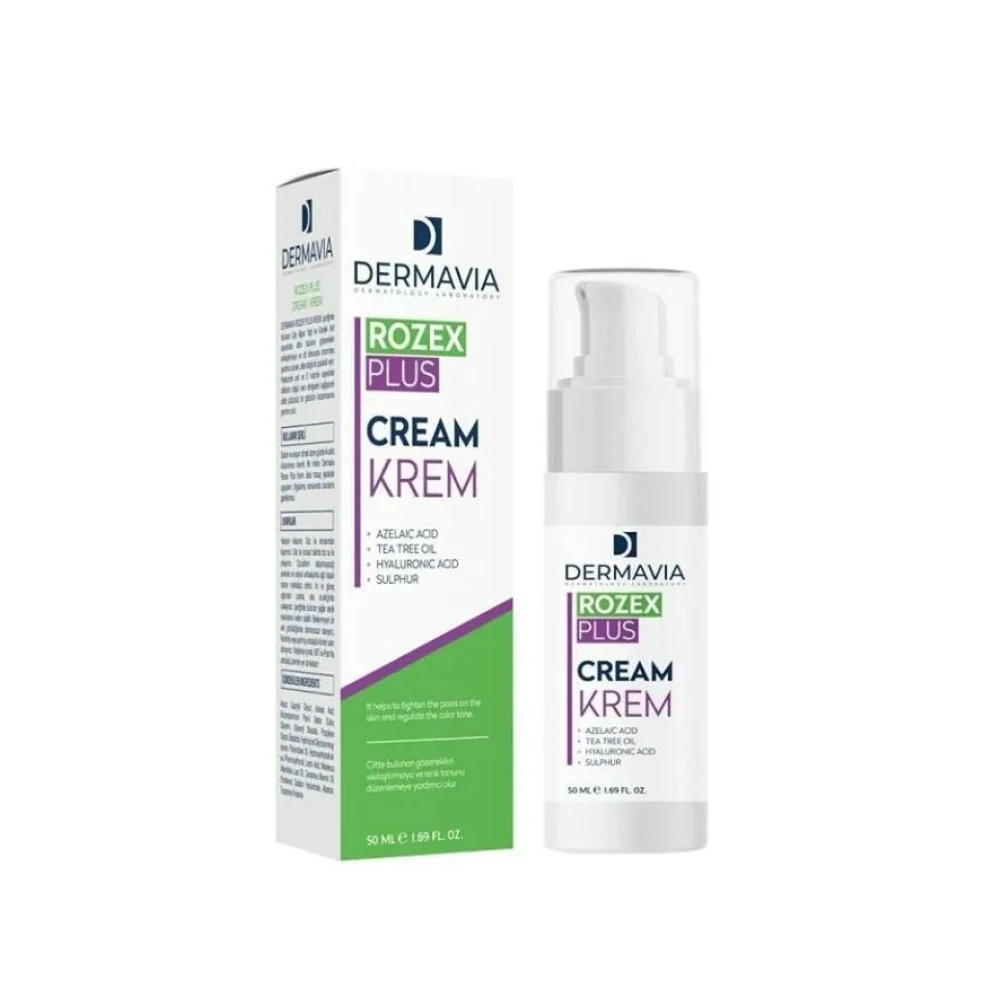 Dermavia Rozex Plus Gözenek Sıkılaştırıcı Krem 50 ml
