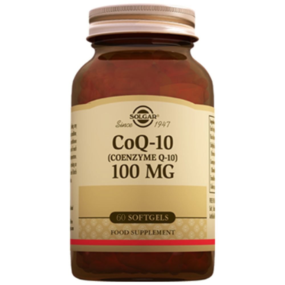 Solgar Coenzyme Q10  100 mg 60 Jelatin Kapsül