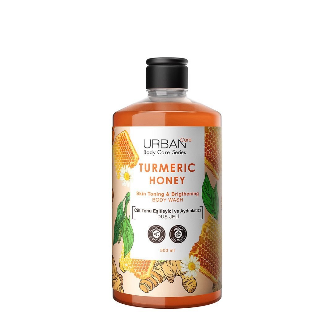 Urban Care Turmeric Honey Cilt Tonu Eşitleyici ve Aydınlatıcı Duş Jeli 500 ml