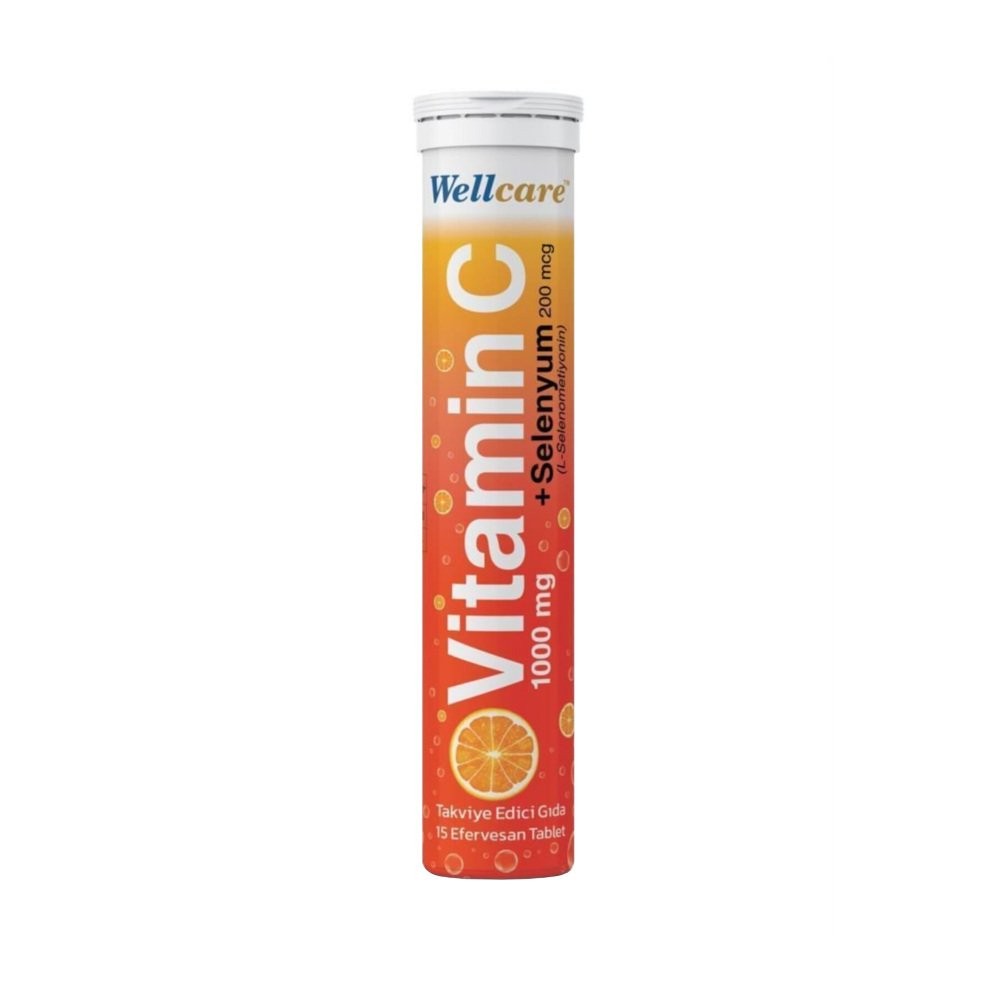 Wellcare Vitamin C ve Selenyum İçeren 15 Tablet
