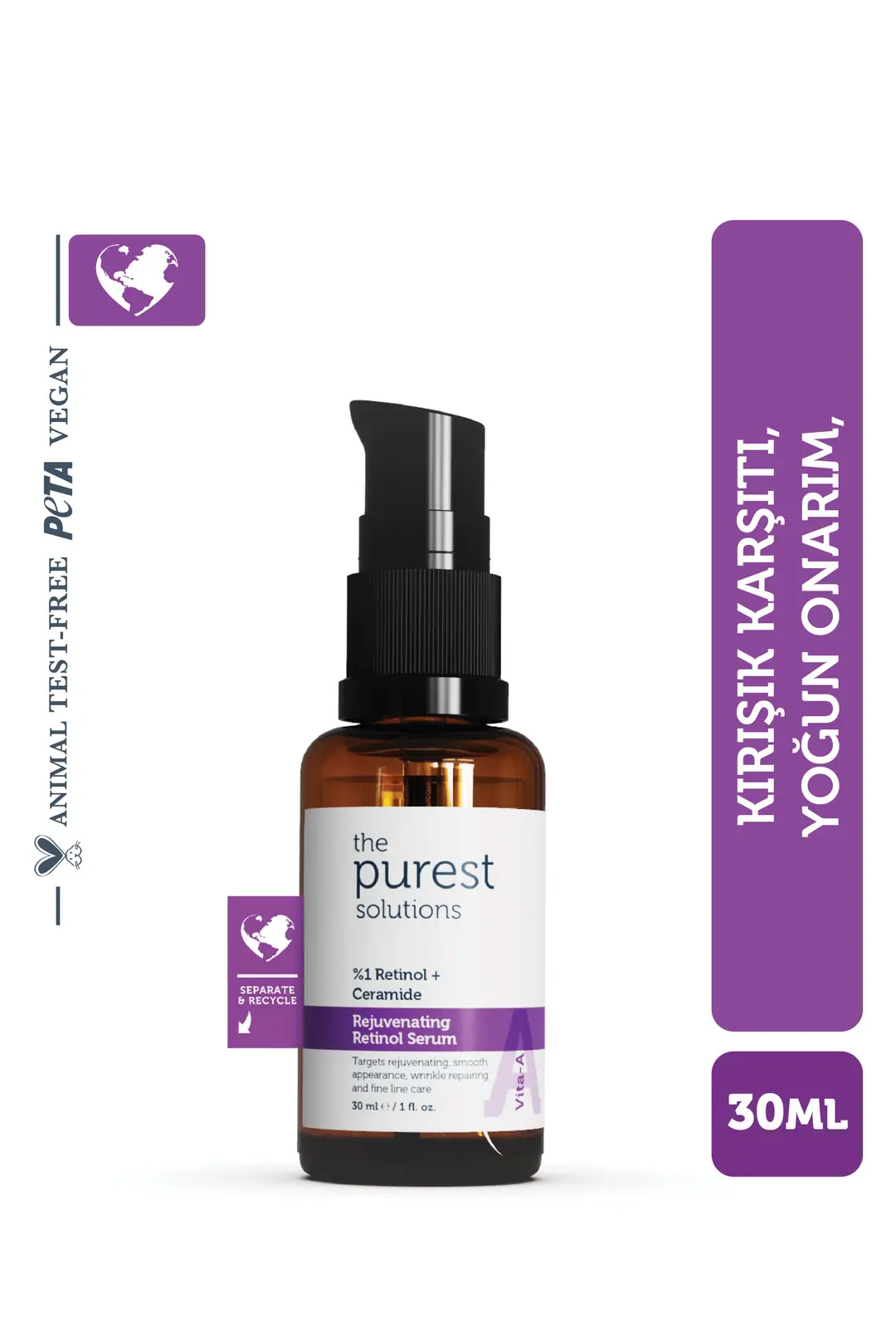 The Purest Solutions Rejuvenating Retinol Serum 30 ml
