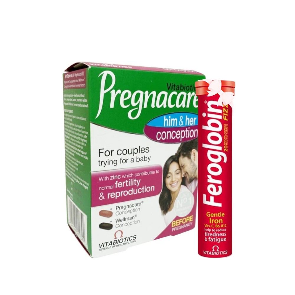 Vitabiotics Pregnacare Him and Her Conception 60 Tablet