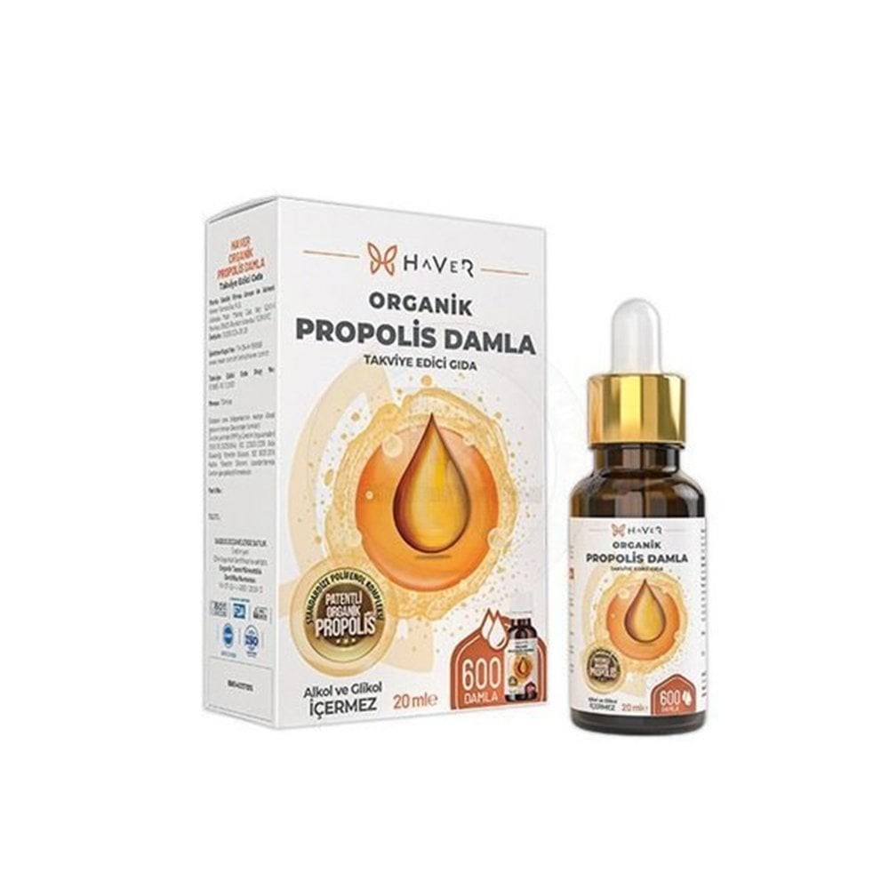 Haver Organik Propolis Damla 20 ml