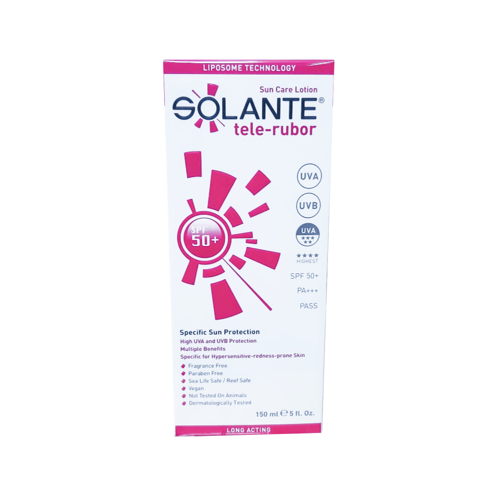 Solante Tele-Rubor SPF 50+ Güneş Koruyucu Losyon 150 ml