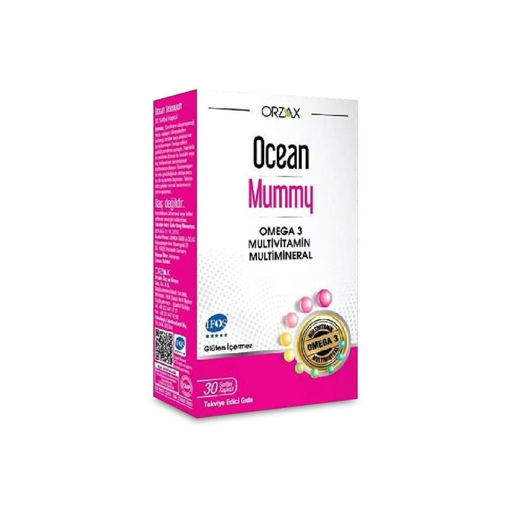 Orzax Ocean Mummy 30 Kapsül - 8697595871591 | Kozvit
